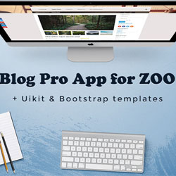 Blog Pro App for ZOO 