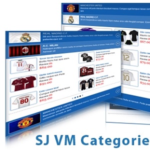 SJ Categories Accordion for Virtuemart 