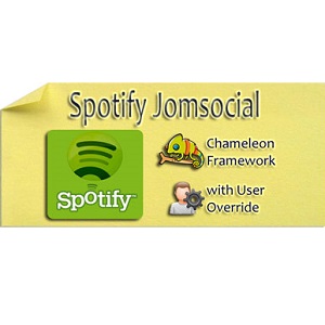 Spotify for Jomsocial 