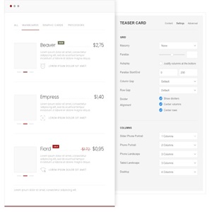 Teaser Card element for YOOtheme Pro 