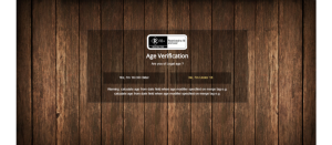 Age Restriction Message Display 