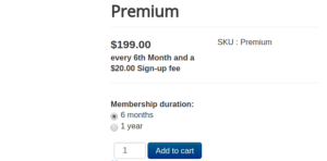 J2Store Subscriptions and Memberships 